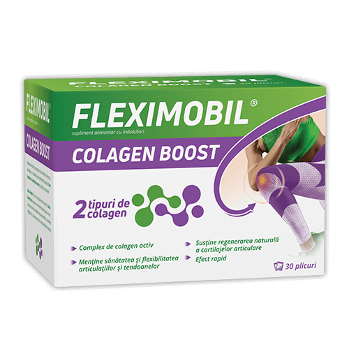Fleximobil Colagen Boost, 30 plicuri, Fiterman Fleximobil Colagen Boost, 30 plicuri, Fiterman