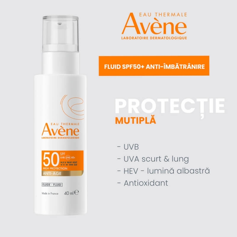 Fluid anti-age SPF 50, 40 ml, Avene