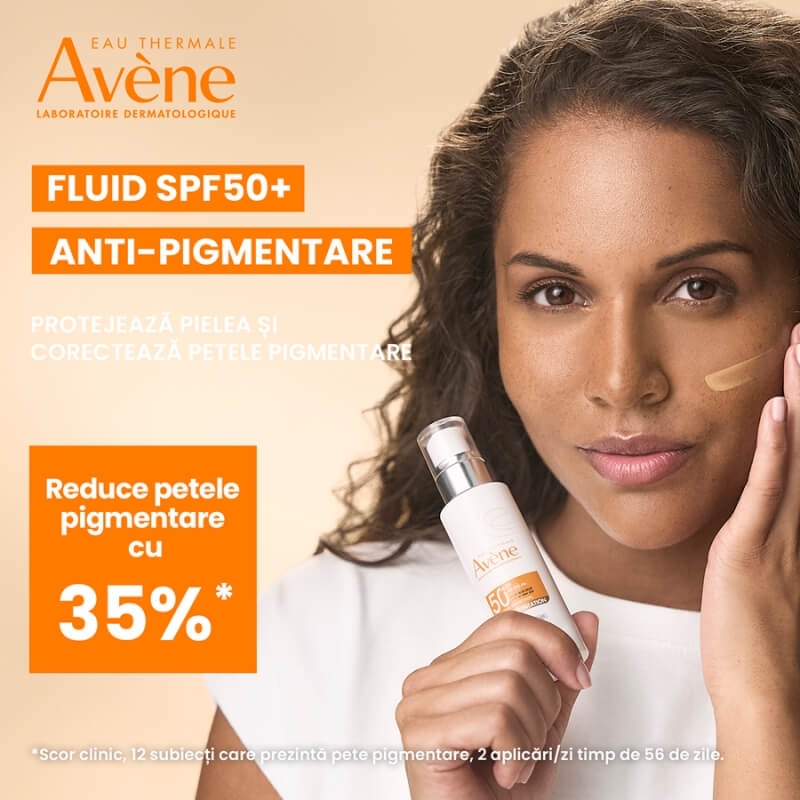 Fluid anti-pigmentare SPF 50+, 40 ml, Avene