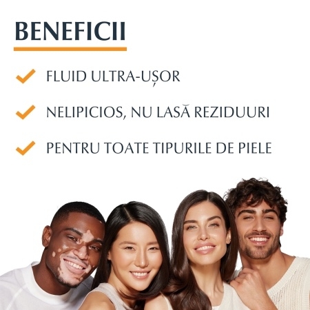 Crema de fata SPF 50+ Sun Protection Hydro Protect, 50 ml, Eucerin