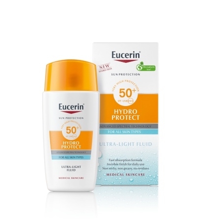 Crema de fata SPF 50+ Sun Protection Hydro Protect, 50 ml, Eucerin