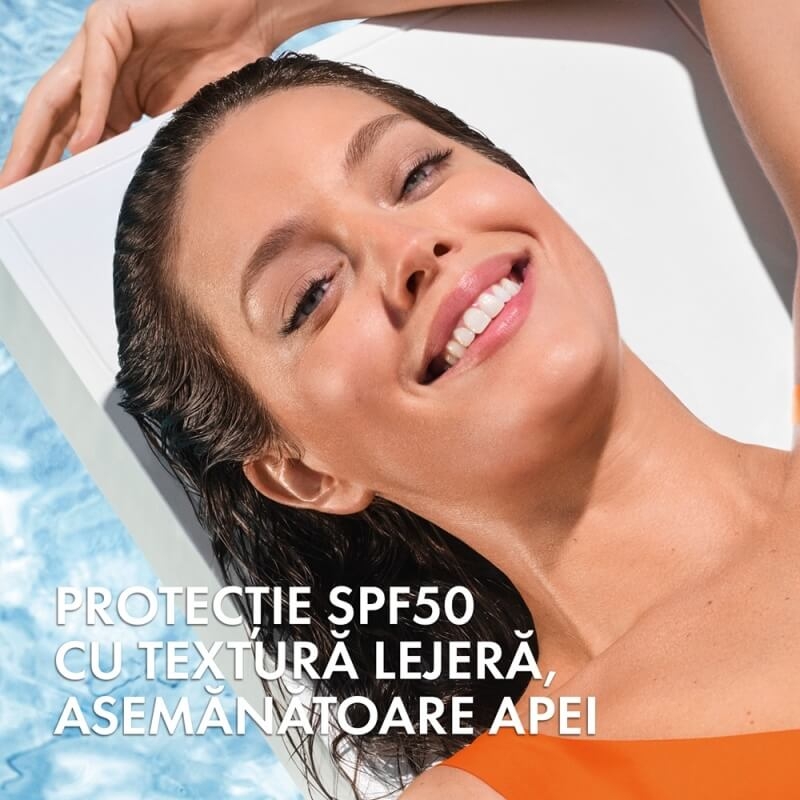 Fluid hidratant invizibil SPF 50 UV Aqua Capital Soleil, 50 ml, Vichy