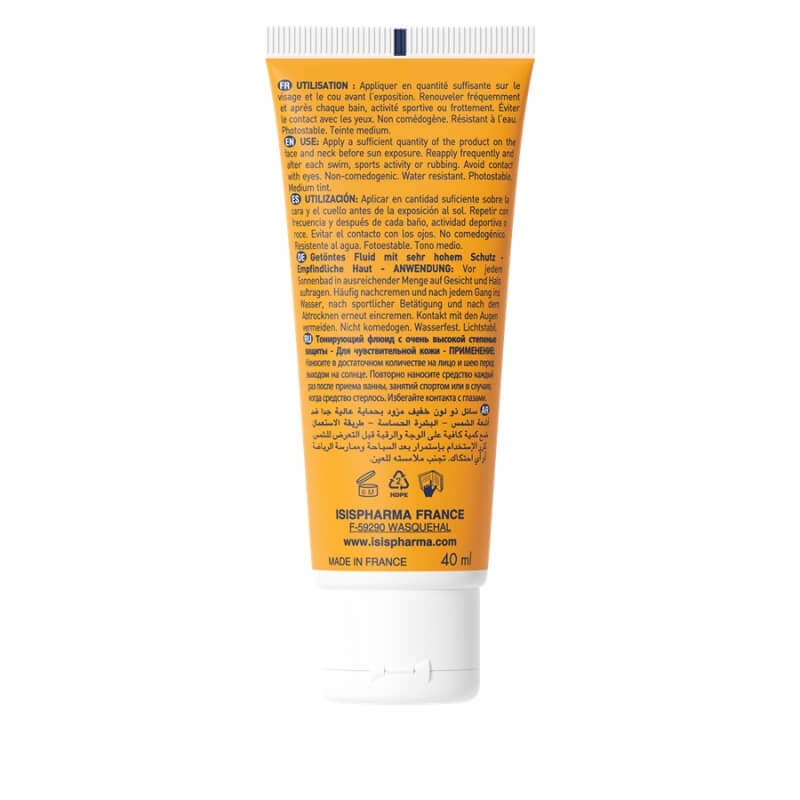 Fluid nuantator SPF 50+ Uveblock, 40 ml, Isispharma Fluid nuantator SPF 50+ Uveblock, 40 ml, Isispharma