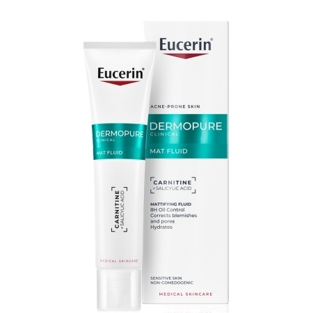 Fluid matifiant pentru fata DermoPure, 40 ml, Eucerin Fluid matifiant pentru fata DermoPure, 40 ml, Eucerin