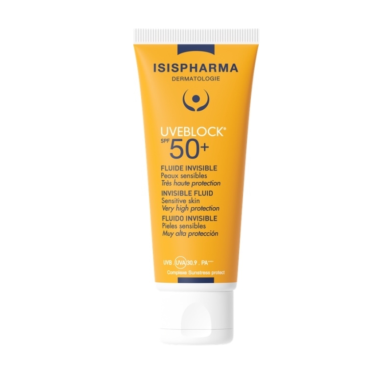 Fluid invizibil SPF 50+ Uveblock, 40 ml, Isispharma