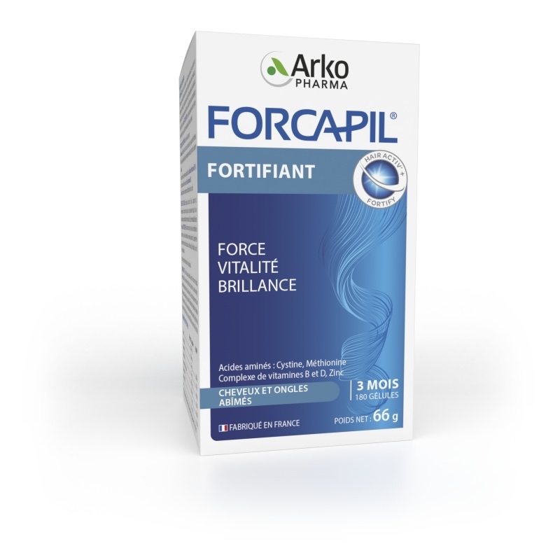 Forcapil Par si Unghii Fortifiant, 180 capsule, Arkopharma Forcapil Par si Unghii Fortifiant, 180 capsule, Arkopharma