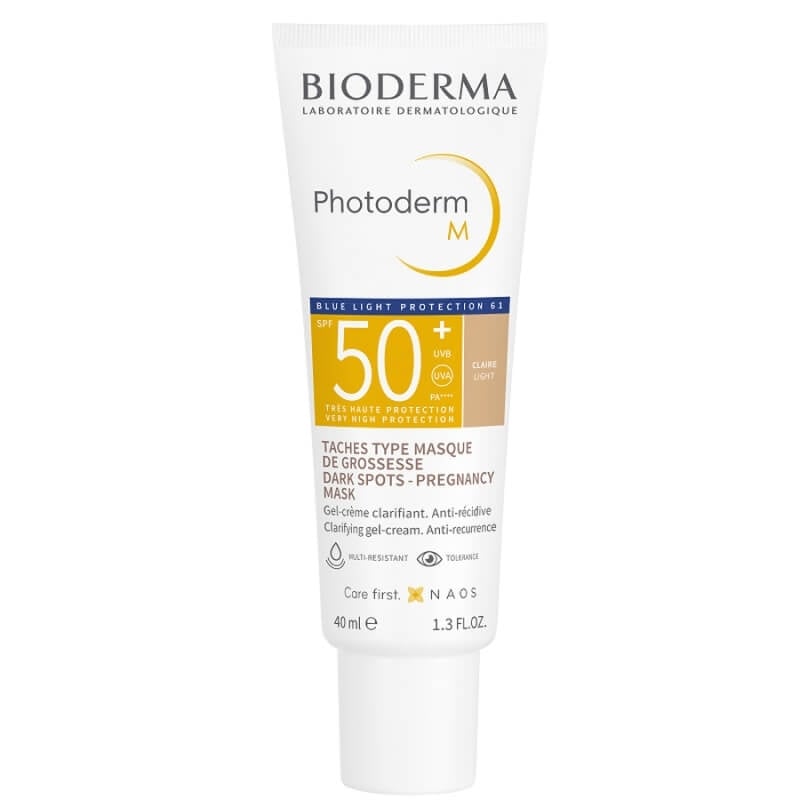 Gel-crema corectoare SPF 50+ nuanta Claire Light Photoderm M, 40 ml, Bioderma Gel-crema corectoare SPF 50+ nuanta Claire Light Photoderm M, 40 ml, Bioderma