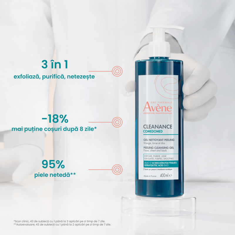Gel de curatare Cleanance Comedomed, 400 ml, Avene