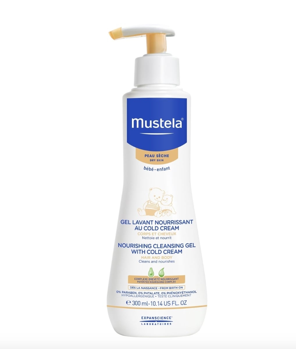 Gel de curatare nutritiv cu Cold Cream, 300 ml, Mustela