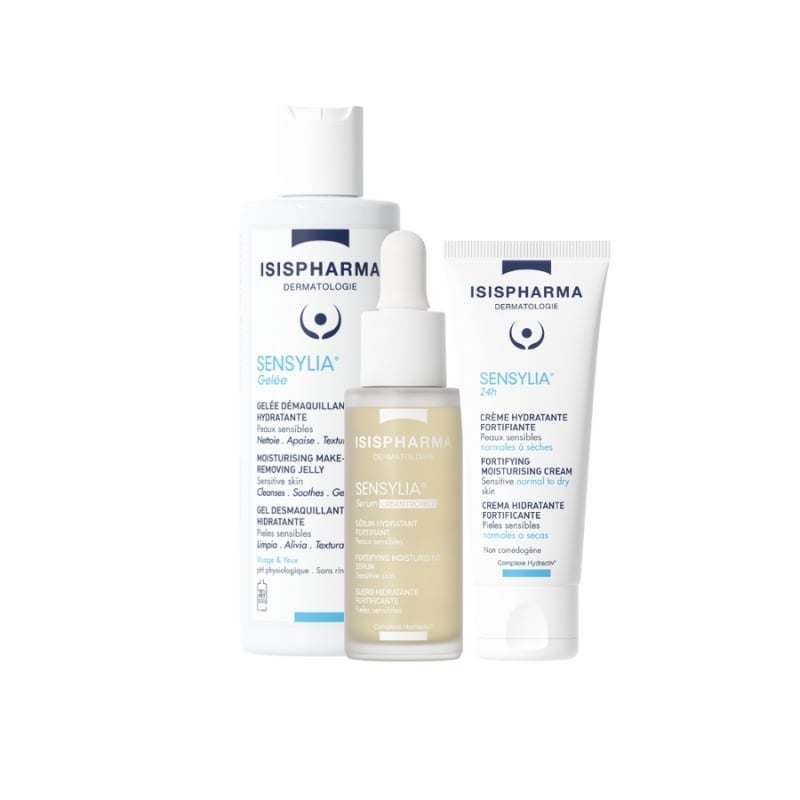 Gel demachiant hidratant pentru ten sensibil Sensylia, 250 ml, Isispharma