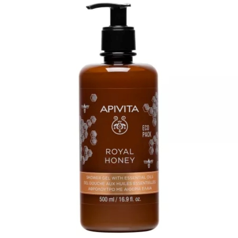 Gel dus cu miere, 500 ml, Apivita Gel dus cu miere, 500 ml, Apivita