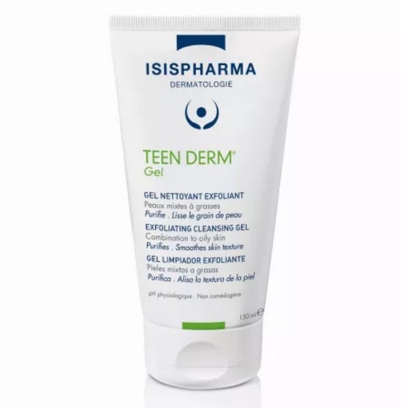 Gel exfoliant Teen Derm, 150 ml, Isispharma
