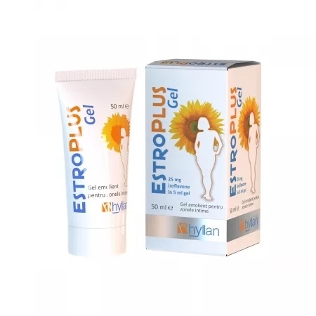 Gel intim emolient EstroPlus, 50 ml, Hyllan Gel intim emolient EstroPlus, 50 ml, Hyllan