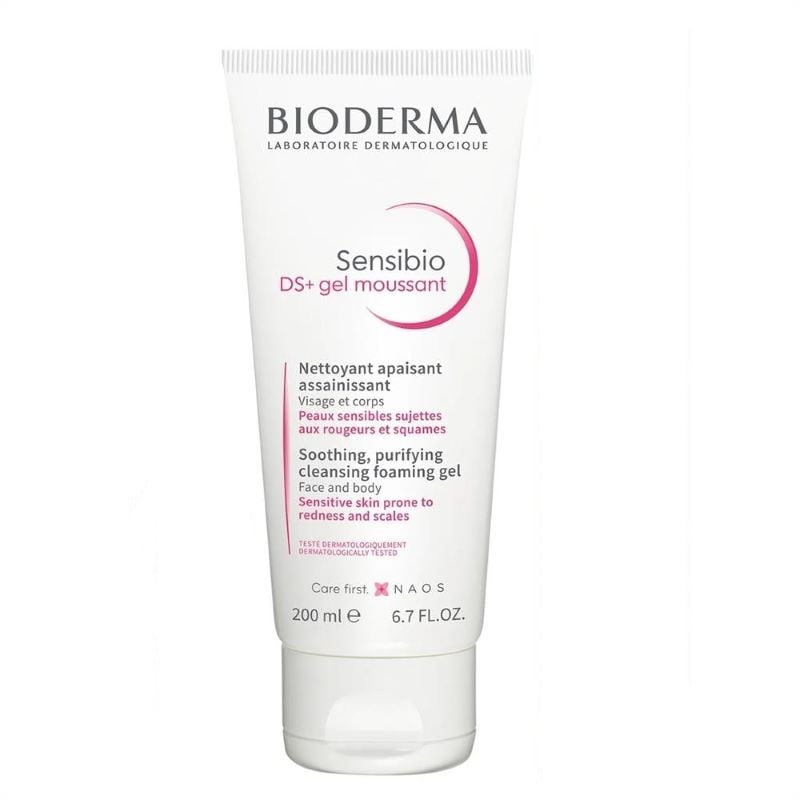 Gel spumant purifiant Sensibio DS+, 200 ml, Bioderma