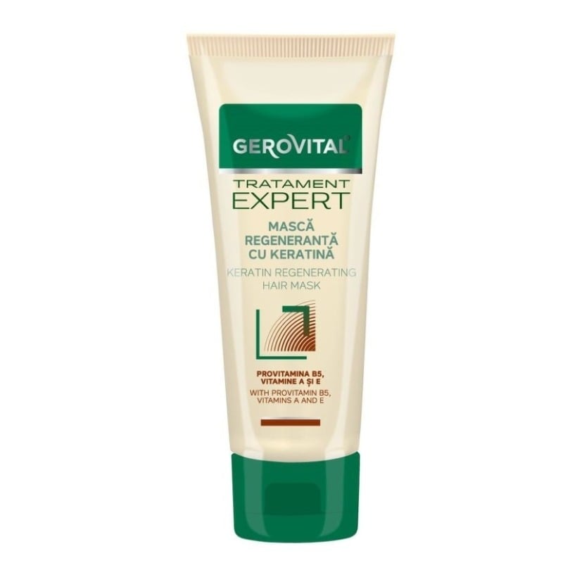 Masca regeneranta cu keratina Tratament Expert, 150 ml, Gerovital