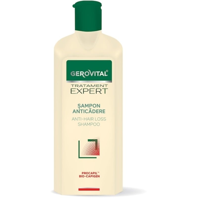 Sampon anticadere Tratament Expert, 250 ml, Gerovital Sampon anticadere Tratament Expert, 250 ml, Gerovital