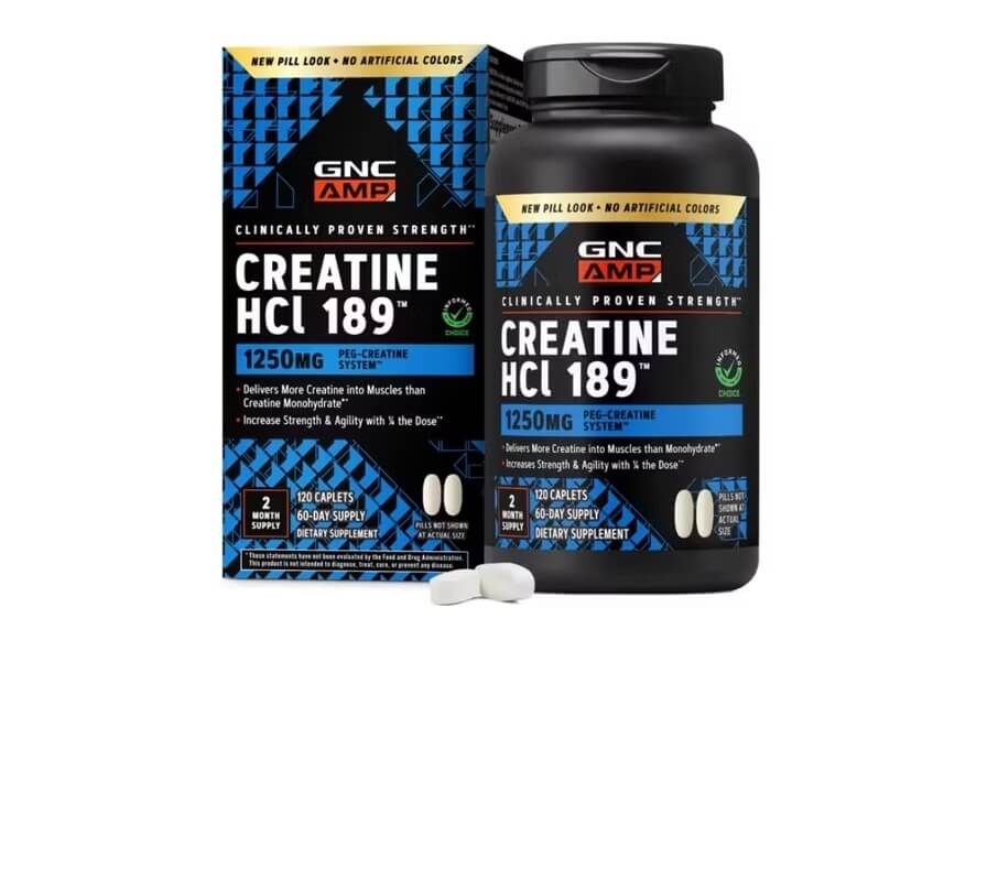 Creatina Clorhidrat cu Administrare si Absorbtie Rapida, Creatine HCl 189™, 120 tb, GNC AMP Creatina Clorhidrat cu Administrare si Absorbtie Rapida, Creatine HCl 189™, 120 tb, GNC AMP