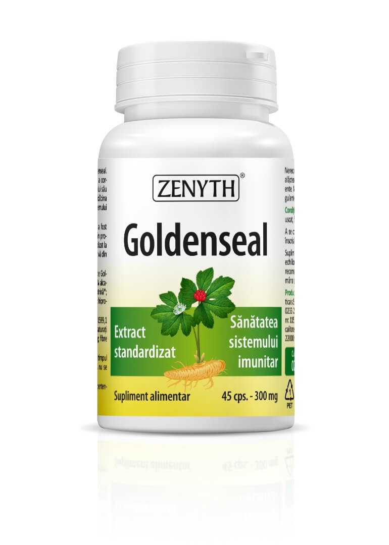 Goldenseal, 300 mg, 45 capsule, Zenyth Goldenseal, 300 mg, 45 capsule, Zenyth