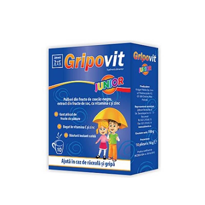 Zdrovit - Gripovit Junior 10plicuri