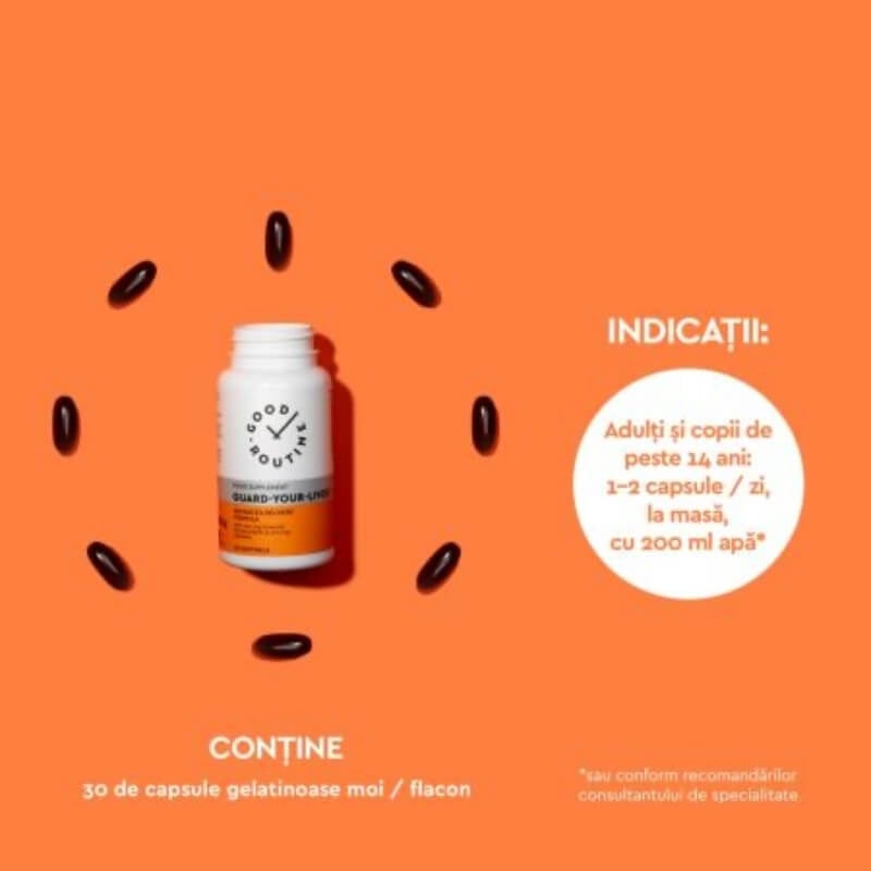 Guard Your Liver Good Routine, 30 capsule moi, Secom