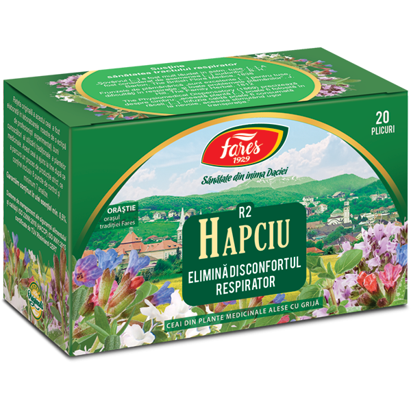 Hapciu ceai 20plicuri, Fares