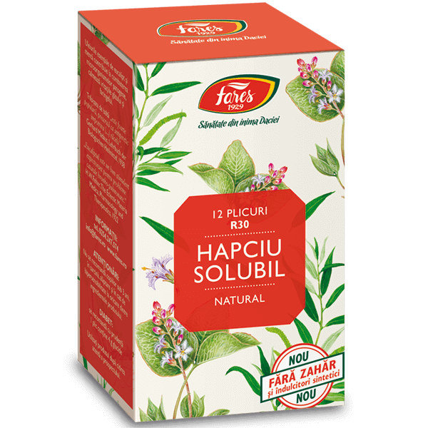 Hapciu Raceala Si Gripa Solubil 12plicuri, Fares