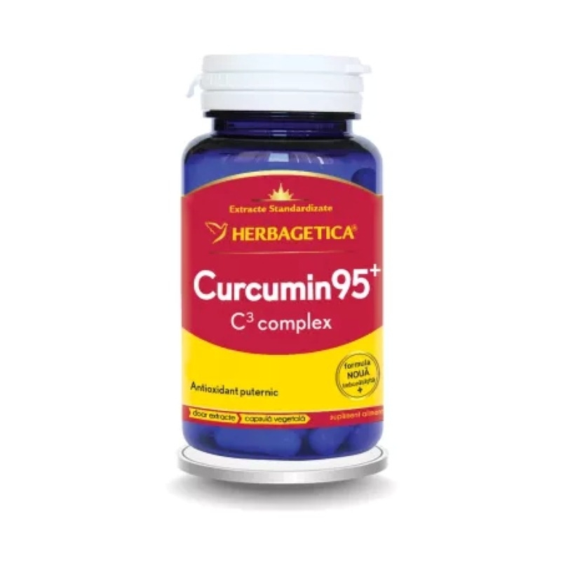 Curcumin C3 complex 60caps, Herbagetica Curcumin C3 complex 60caps, Herbagetica