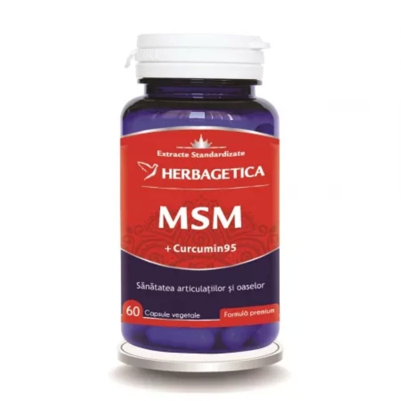 Msm, 60 capsule, Herbagetica Msm, 60 capsule, Herbagetica