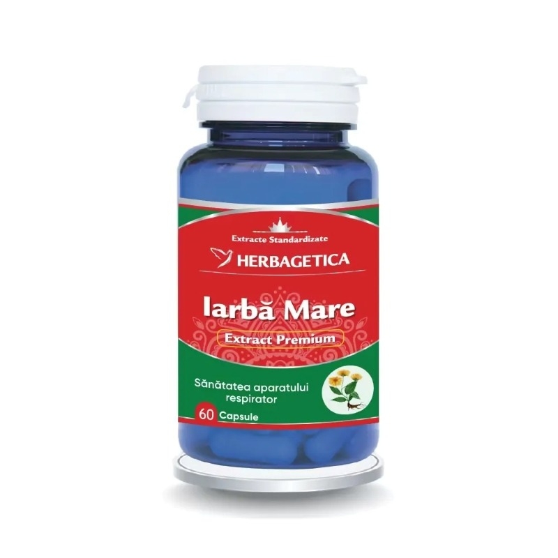 Iarba Mare, 60 capsule, Herbagetica