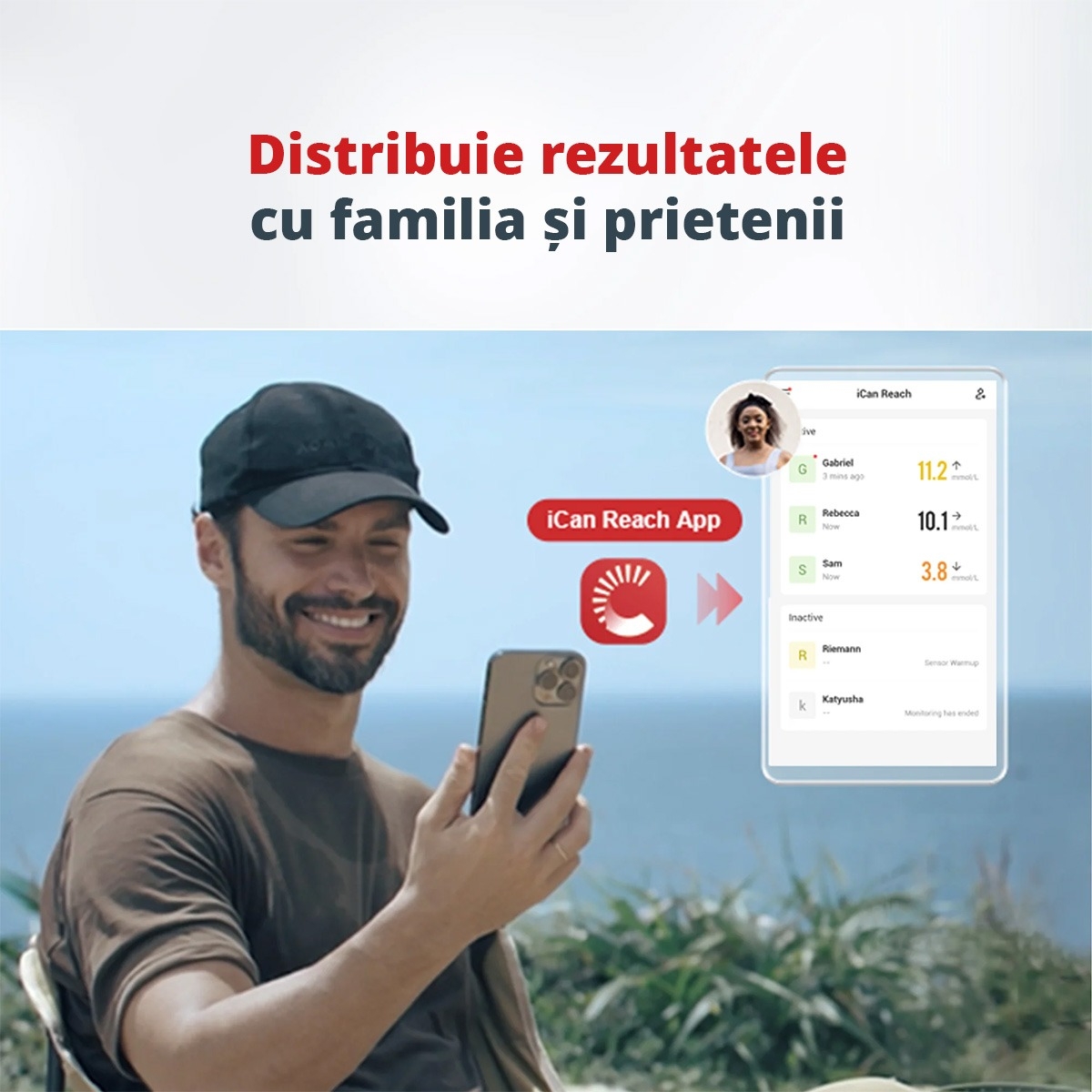 Sistemul de monitorizare a glicemiei Sinocare ICAN CGM Sistemul de monitorizare a glicemiei Sinocare ICAN CGM