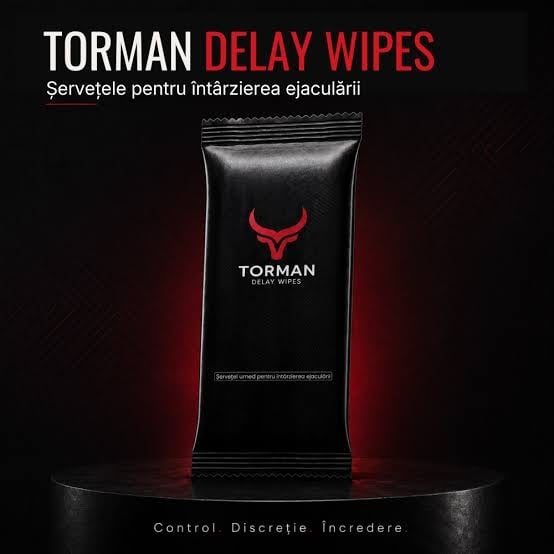 Servetel pentru potenta si performanta masculina, intarzierea ejacularii, 1 plic, Torman Servetel pentru potenta si performanta masculina, intarzierea ejacularii, 1 plic, Torman