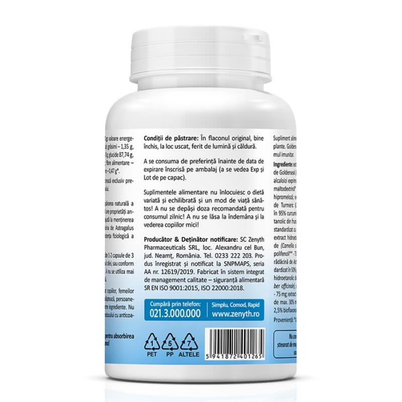 ImmunoHelp, 45 capsule, Zenyth ImmunoHelp, 45 capsule, Zenyth