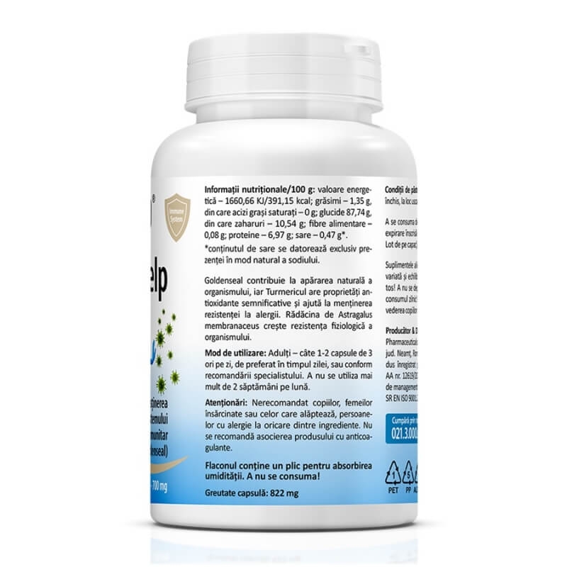 ImmunoHelp, 45 capsule, Zenyth ImmunoHelp, 45 capsule, Zenyth