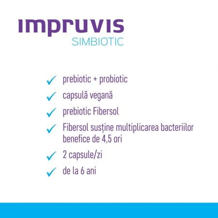 Impruvis Simbiotic, 10 capsule,  Pharma Brands