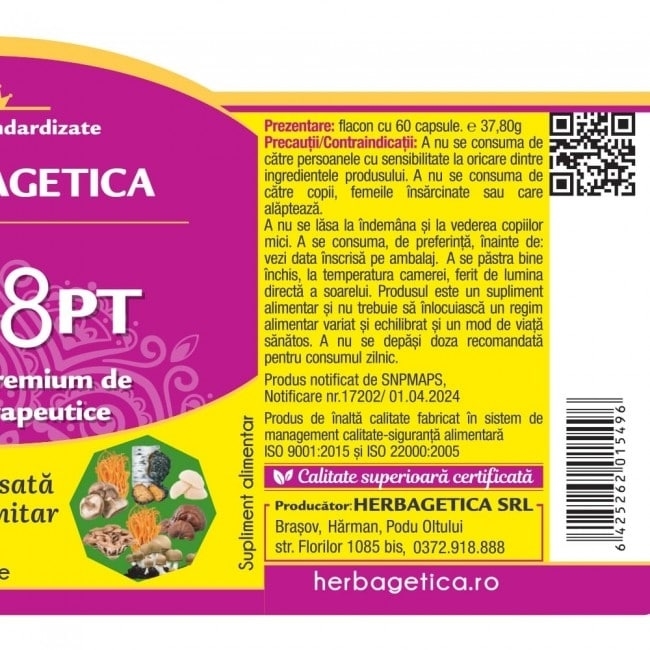 Imunopt, 60 capsule, Herbagetica Imunopt, 60 capsule, Herbagetica