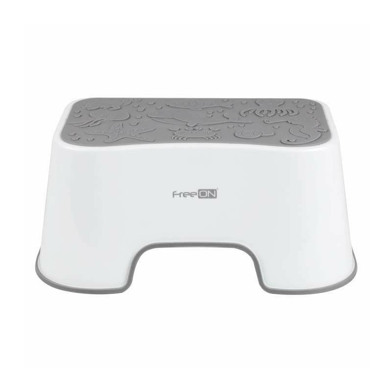 Inaltator de baie, FreeON, Antiderapant, Cu baza antialunecare, 38 x 36 x 16 cm, White/Grey Inaltator de baie, FreeON, Antiderapant, Cu baza antialunecare, 38 x 36 x 16 cm, White/Grey