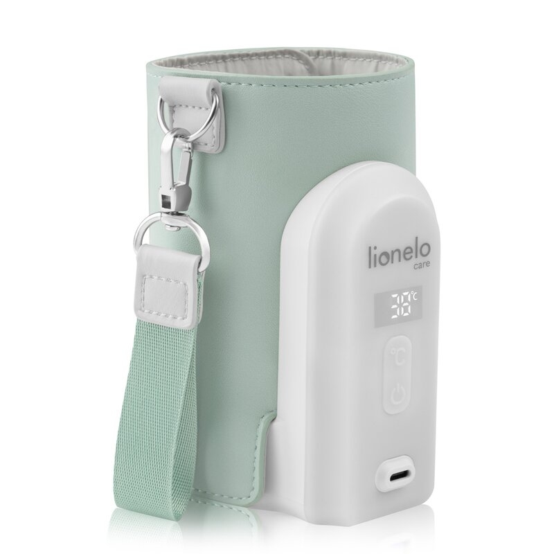 Incalzitor biberoane, Lionelo, ThermUp Go Evo, Portabil, Cu 5 niveluri de incalzire, Cu buton Safety Control, Mentinere caldura pana la 9h, Incarcare USB, Verde Incalzitor biberoane, Lionelo, ThermUp Go Evo, Portabil, Cu 5 niveluri de incalzire, Cu buton Safety Control, Mentinere caldura pana la 9h, Incarcare USB, Verde