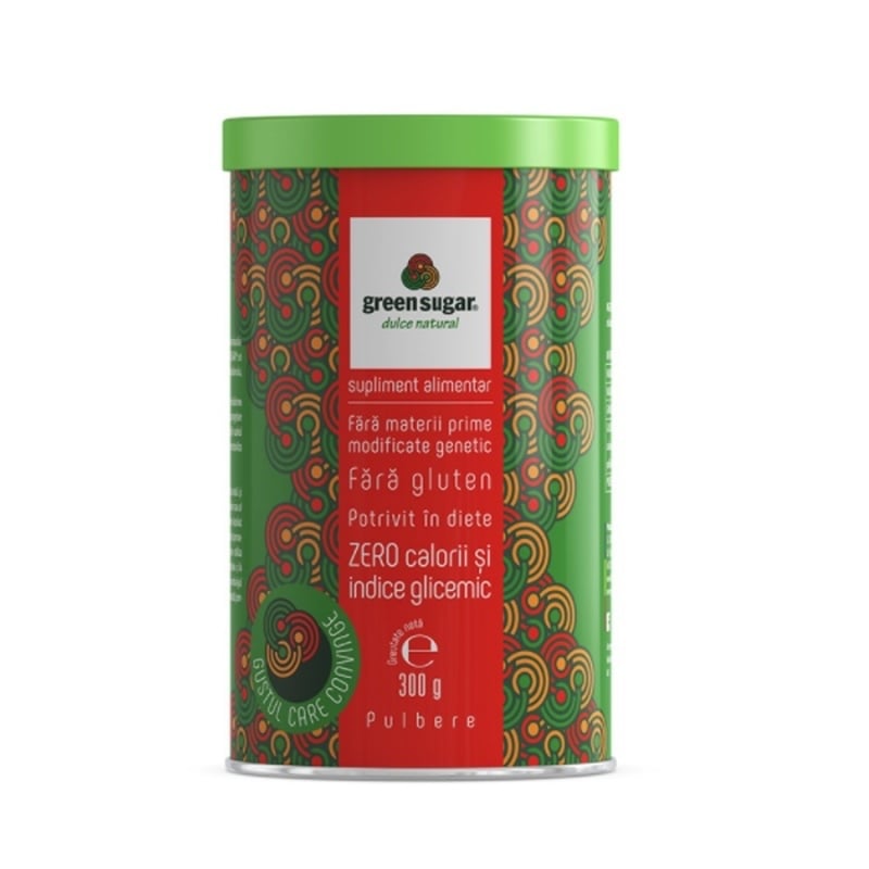 Green Sugar pulbere, 300 g, Remedia Green Sugar pulbere, 300 g, Remedia