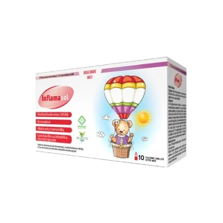 Inflamasol solutie orala, 10 flacoane, Dr. Phyto Inflamasol solutie orala, 10 flacoane, Dr. Phyto