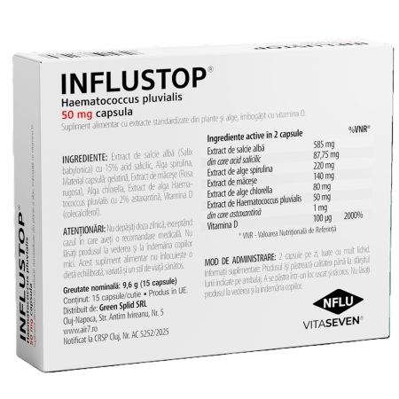 Influstop, 15 capsule, Green Splid Influstop, 15 capsule, Green Splid