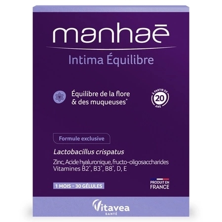 Intima Equilibre, 30 capsule vegetale, Manhae Intima Equilibre, 30 capsule vegetale, Manhae