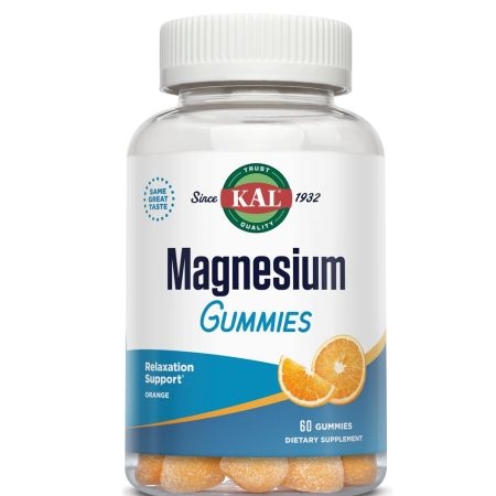 Magnesium Gummies Kal, 60 jeleuri, Secom Magnesium Gummies Kal, 60 jeleuri, Secom