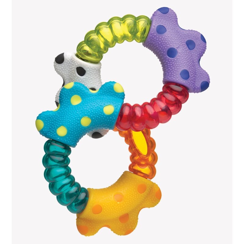 Jucarie zornaitoare, Cu diferite texturi, Dimensiune mare, Click and twist Rattle, Playgro Jucarie zornaitoare, Cu diferite texturi, Dimensiune mare, Click and twist Rattle, Playgro