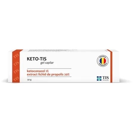 Keto-Tis gel capilar, 50 g, Tis Farmaceutic Keto-Tis gel capilar, 50 g, Tis Farmaceutic