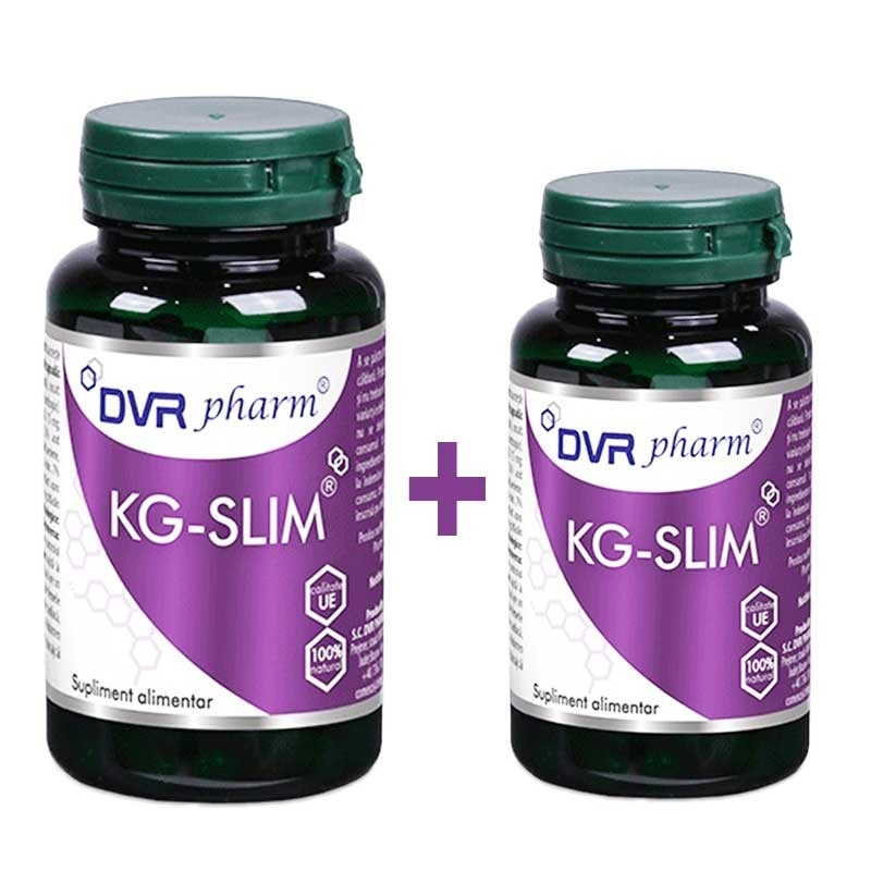 DVR Pharm - Kg-Slim pachet 60caps + 30caps DVR Pharm - Kg-Slim pachet 60caps + 30caps