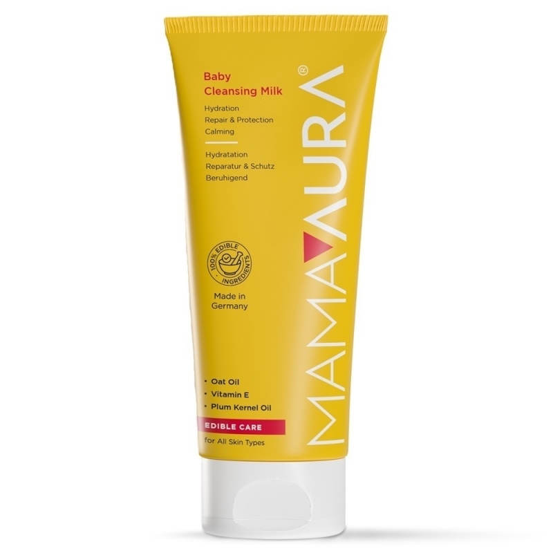 Lapte de curatare pentru bebelusi Edible Care for Baby, 200 ml, Mamaaura Lapte de curatare pentru bebelusi Edible Care for Baby, 200 ml, Mamaaura