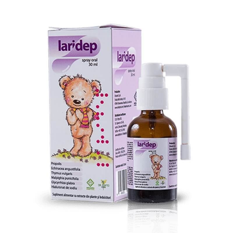 Spray oral Laridep, 30 ml, Dr. Phyto Spray oral Laridep, 30 ml, Dr. Phyto