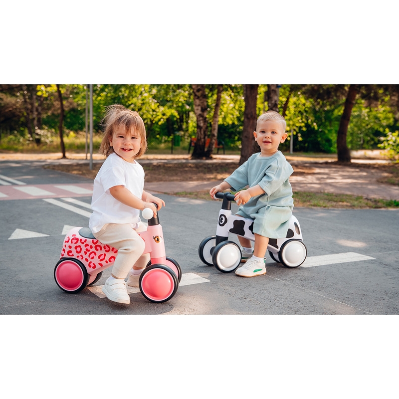 Lionelo - Bicicleta fara pedale, Sammy, Cu 4 roti, Din spuma EVA, Stabila, Manere moi, antiderapante, 12- 36 luni, Greutate maxima suportata 25 kg, Certificata EN 71-1:2014, EN 71-2:2011, EN 71-3:2019, Galben