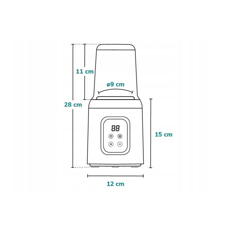 Lionelo - Incalzitor biberoane 5 in 1 ThermUp 2.0, Sterilizare, Dezghetare, Incalzire rapida, 200 W, Fara BPA, Alb Lionelo - Incalzitor biberoane 5 in 1 ThermUp 2.0, Sterilizare, Dezghetare, Incalzire rapida, 200 W, Fara BPA, Alb