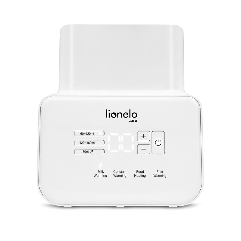 Lionelo - Incalzitor biberoane ThermUp Double, 2 biberoane, 3 - 5 min, Temperatura constanta pana la 24 h, Sterilizare, Dezghetare, Fara BPA, Alb Lionelo - Incalzitor biberoane ThermUp Double, 2 biberoane, 3 - 5 min, Temperatura constanta pana la 24 h, Sterilizare, Dezghetare, Fara BPA, Alb